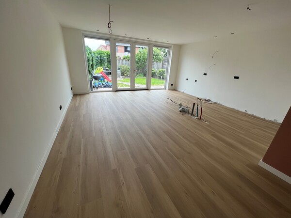 rechte strook pvc vloer